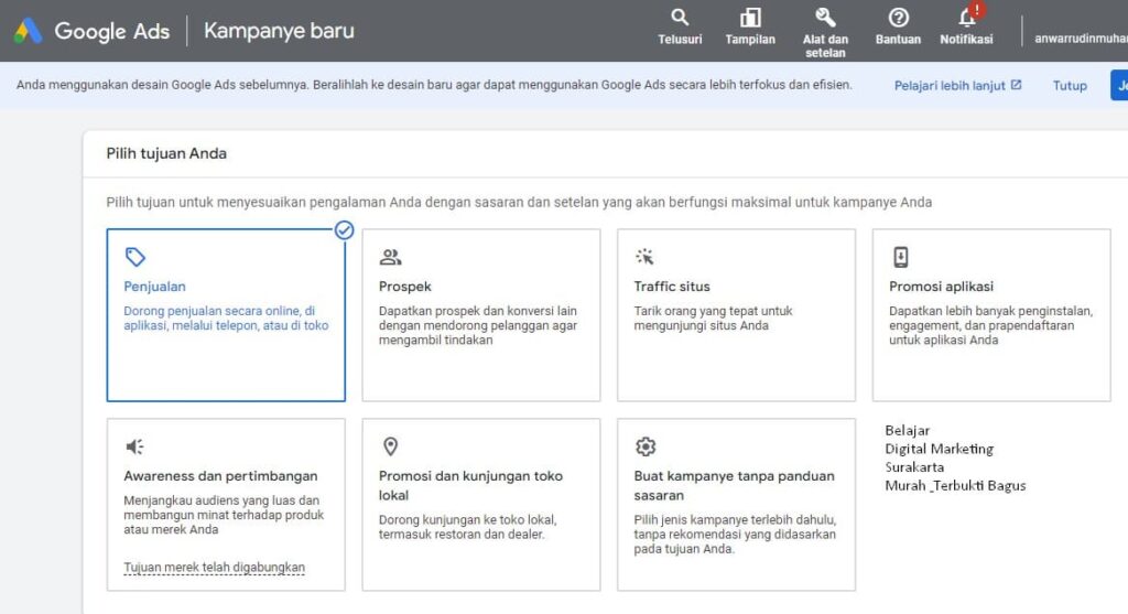 Pelatihan Digital Marketing 