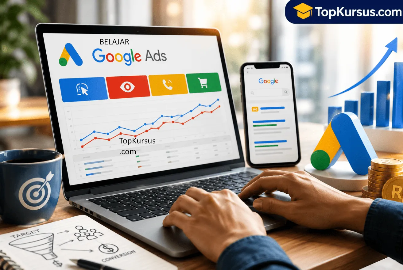 belajar google ads powerfull gratis