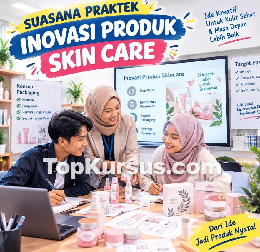 suasana praktek inovasi produk yang bagus