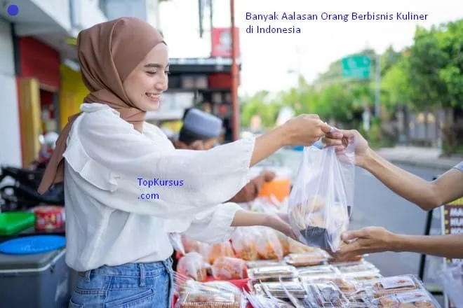 penjelasan banyak orang suka usaha kuliner makanan