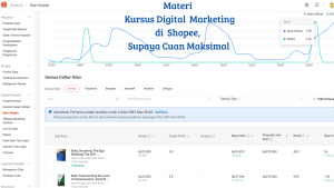 Materi Kursus Digital Marketing di Shopee 