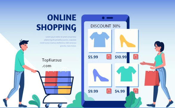 Pengaruh online shopping & diskon